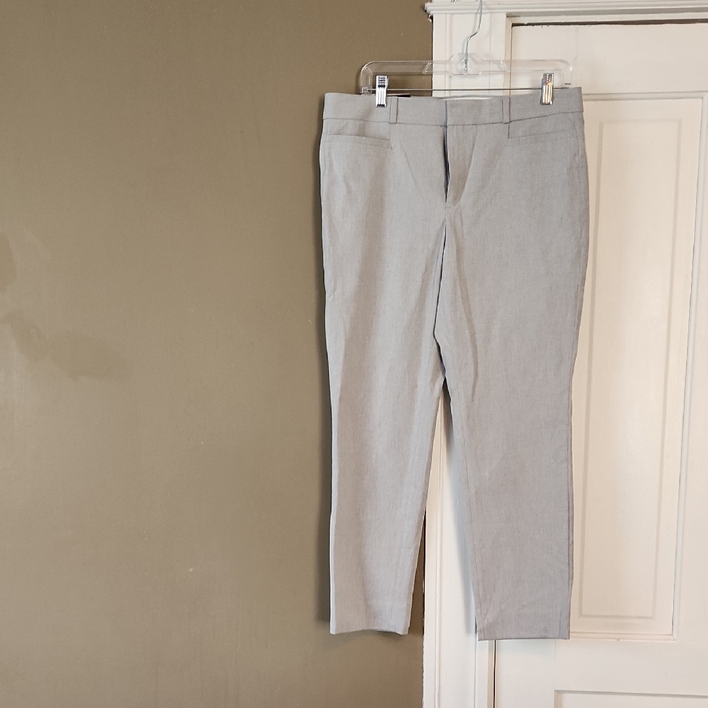 NWT Banana Republic Gray Chinos Tailored Flat Front